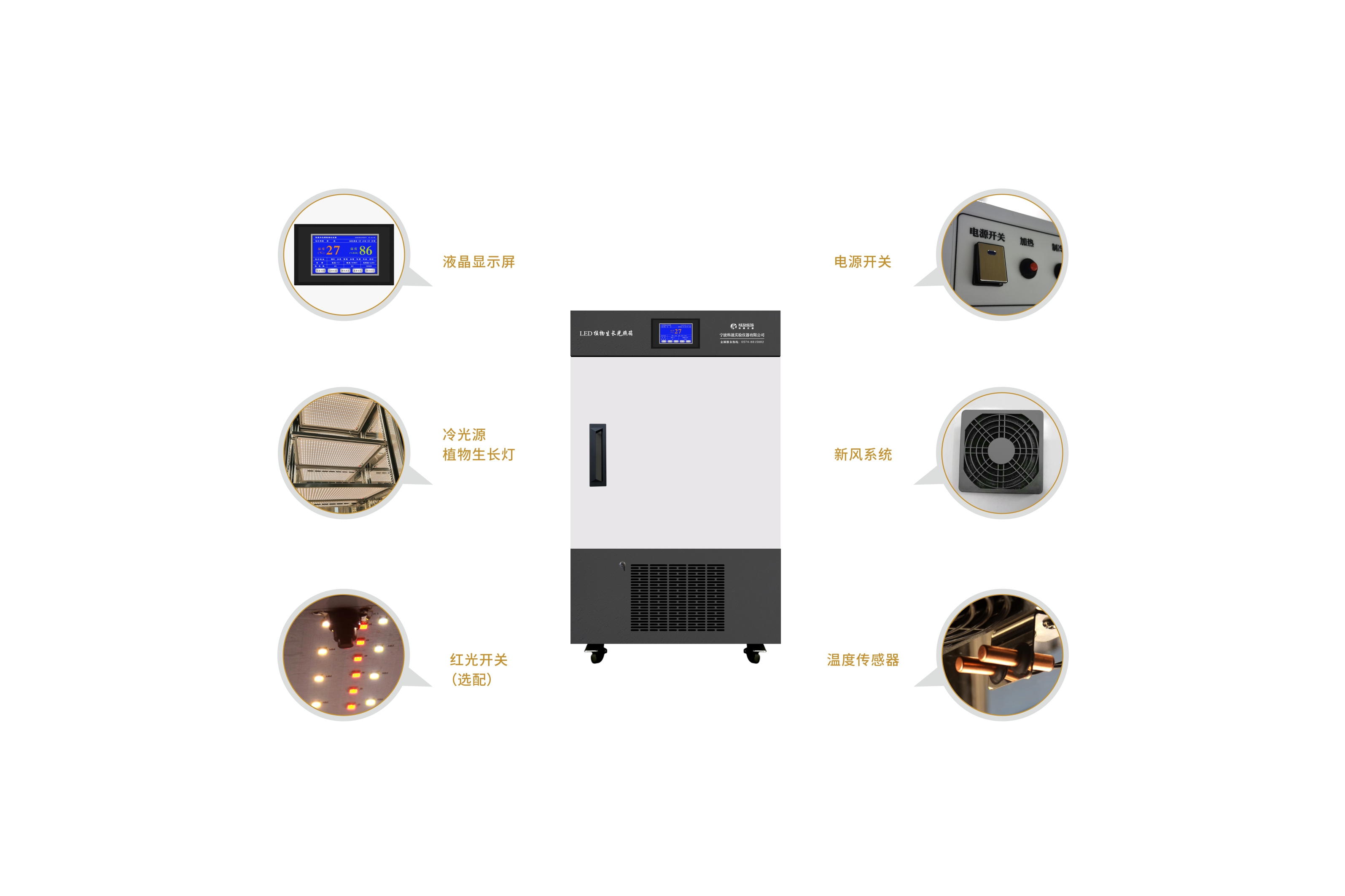 LED植物生長光照箱 ZGX-160